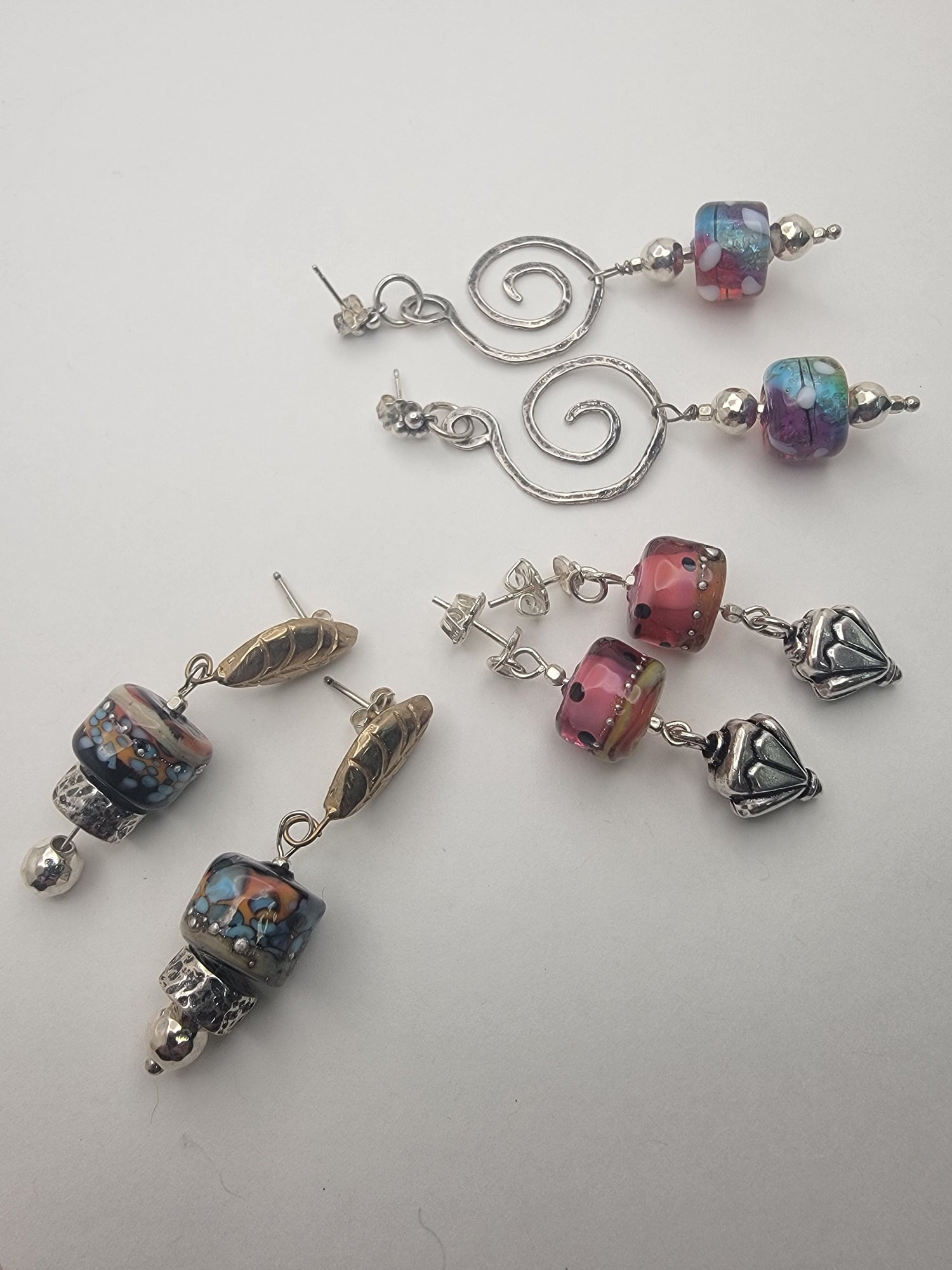 Lampwork Bead Earrings