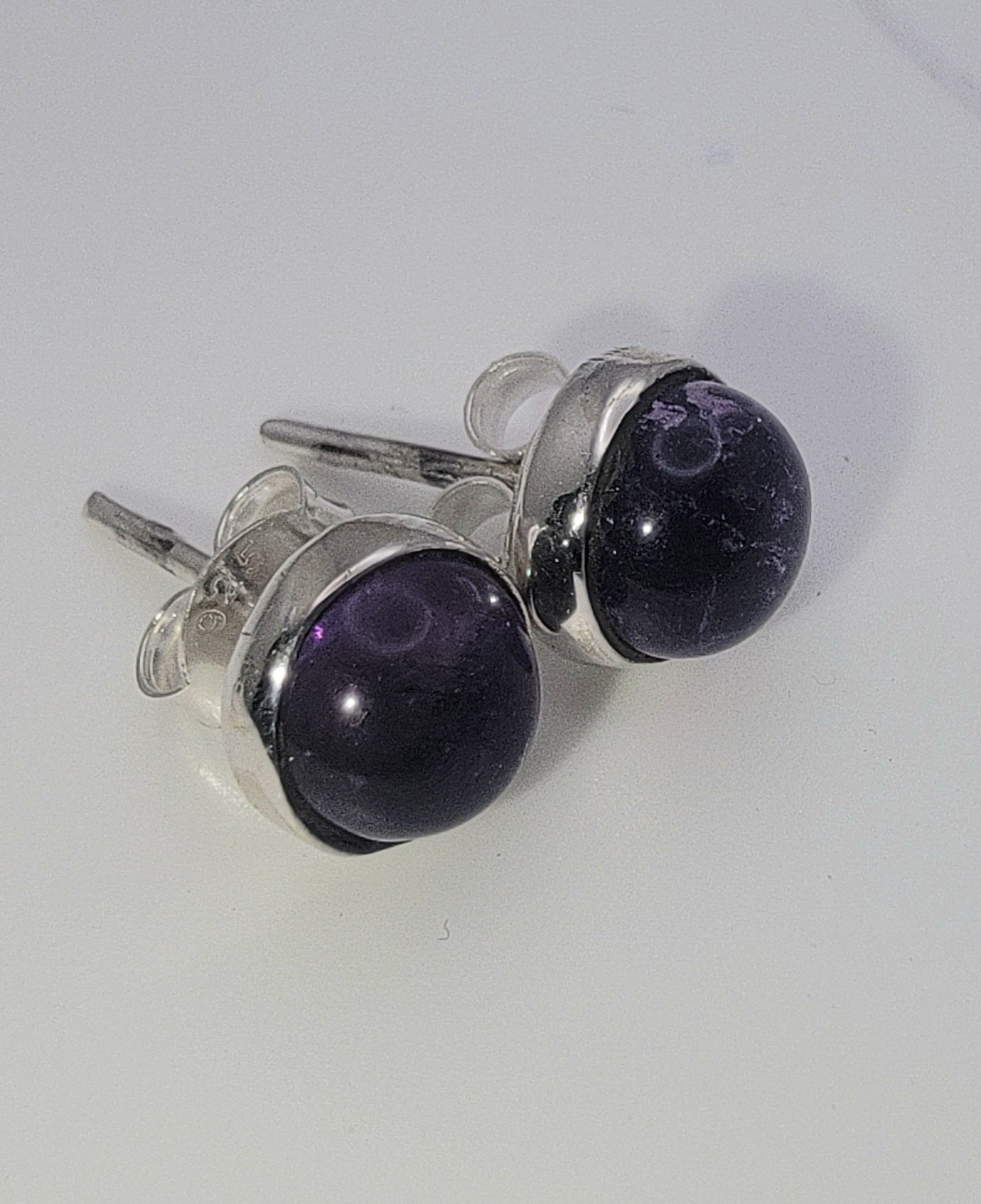 Gemstone Stud Earrings