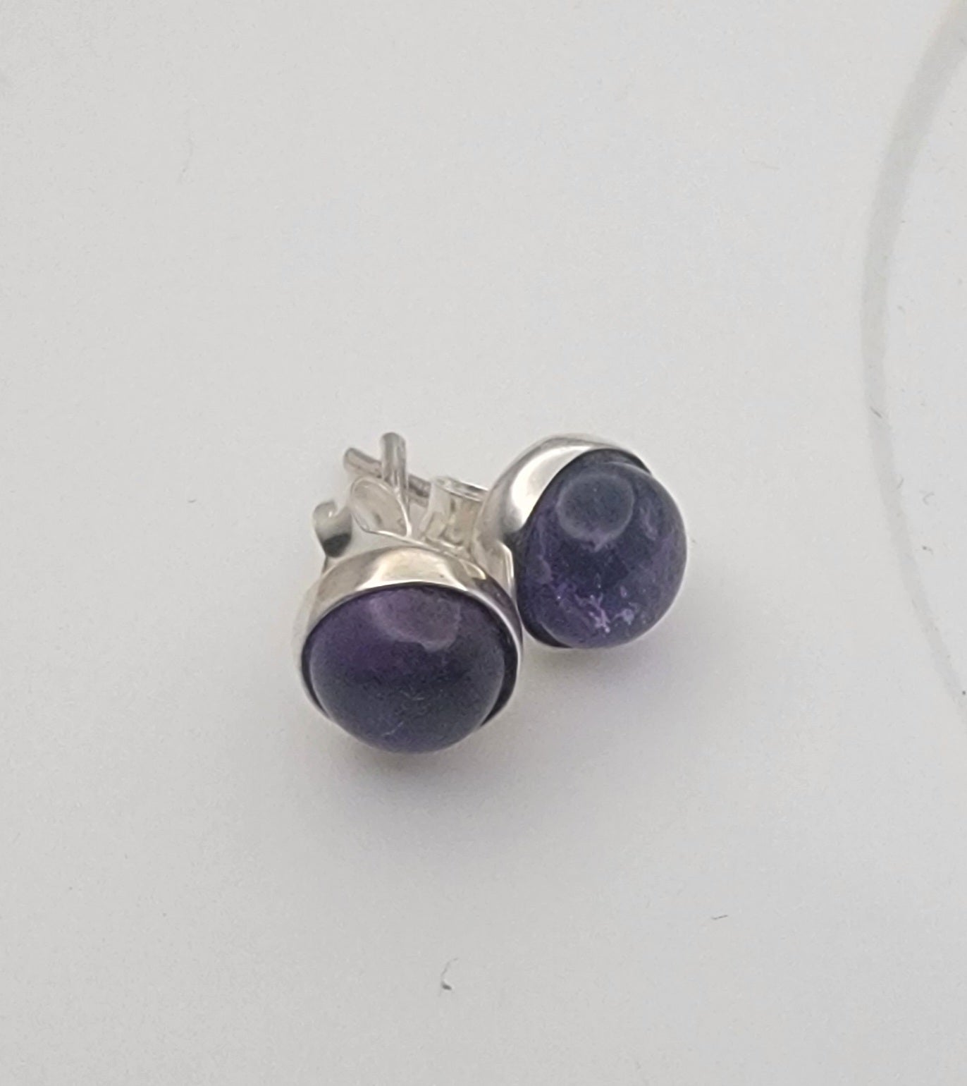 Gemstone Stud Earrings