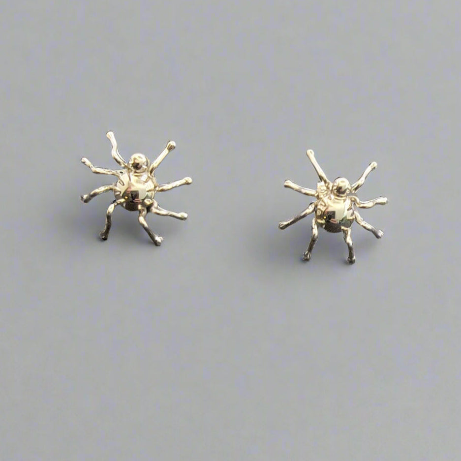 Spider Stud Earrings Handcrafted by Native American Artisan