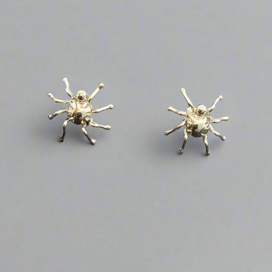 Spider Stud Earrings Handcrafted by Native American Artisan